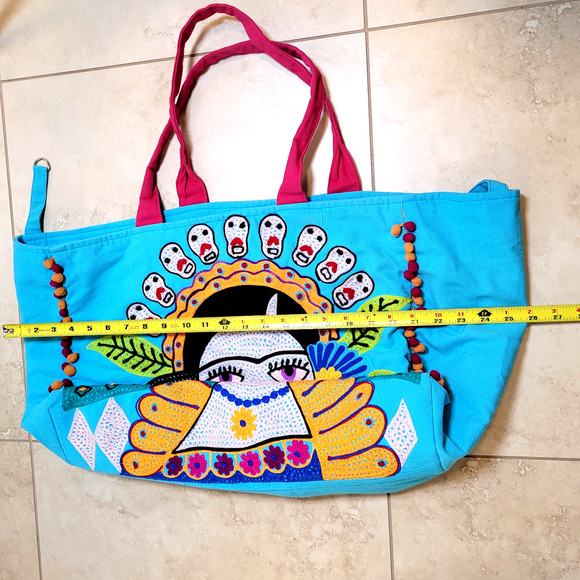 Debbie Katz Hobo Style South Large South Beach Bag Beautiful Multicolor C5 - Picture 12 of 16